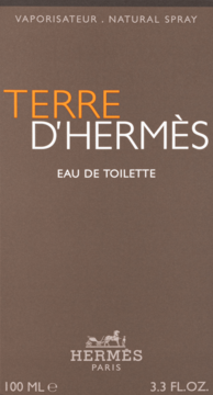 HERMES Terre D'Hermes ,woda toaletowa dla mężczyzn,przód
