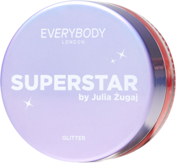 EVERYBODY LONDON x Julia Żugaj Superstar,cień do powiek, Magic Pink,przód