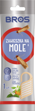 BROS ,zawieszka do zwalczania moli odzieżowych, Kwiat Pomarańczy,przód