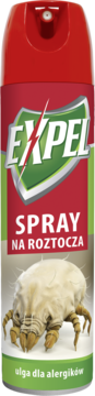 EXPEL ,spray na roztocza,przód