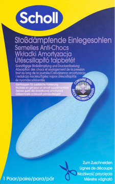 SCHOLL ,wkładki do butów, Amortyzacja,przód