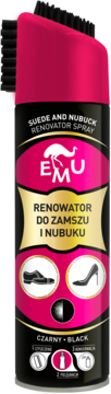 EMU ,renowator do pielęgnacji butów, zamsz i nubuk, Czarny,przód