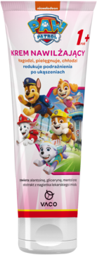 VACO Paw Patrol ,krem nawilżająco-łagodzący dla dzieci, po 1. roku życia,przód