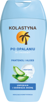 KOLASTYNA ,żel po opalaniu, chłodzący,przód