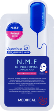 MEDIHEAL N.M.F Retinol Firming,maska w płachcie, ujędrniająca,przód
