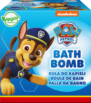 PAW PATROL ,kula do kąpieli, Blackberry, Chase,przód