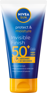 NIVEA SUN Protect & Moisture ,balsam do opalania, nawilżający, SPF 50+,,przód