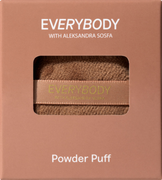 EVERYBODY LONDON x Aleksandra Sosfa ,puszek do aplikacji pudru,przód