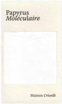 MAISON CRIVELLI Papyrus Moleculaire ,woda perfumowana unisex,przód