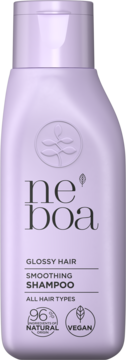NEBOA Glossy Hair ,szampon do włosów, wygładzający i nawilżający,przód