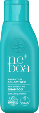 NEBOA Hydration & Smoothness ,szampon do włosów, nawilżająco-wygładzający,przód