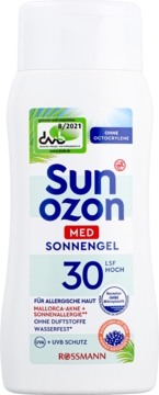 SUNOZON Med ,żel przeciwsłoneczny, SPF 30,przód