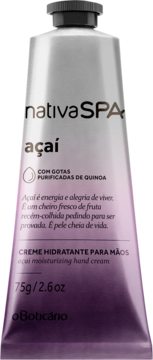 NATIVA SPA Acai ,krem do rąk, nawilżający,przód