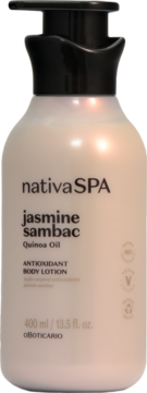NATIVA SPA Jasmine Sambac ,mleczko do ciała, antyoksydacyjne,przód