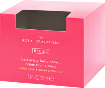 RITUALS... The Ritual Of Ayurveda ,krem do ciała, nawilżający, Róża Indyjska i Olejek Migdałowy, uzupełnie,przód