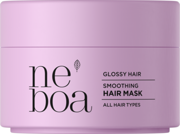 NEBOA Glossy Hair ,maska do laminacji włosów, wygładzająca,przód