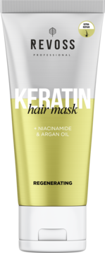 REVOSS Professional Keratin,maska do włosów, regenerująca,przód
