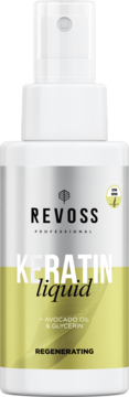 REVOSS Professional Keratin,odżywka do włosów, keratynowa, regenerująca, z olejem awokado,przód