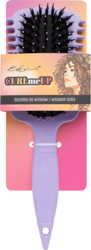 EWA SCHMITT CURLmeUP ,szczotka do włosów z włosiem dzika,przód