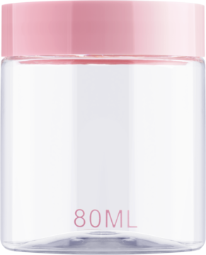  ,Słoiczek plastikowy, podróżny, 80ml, różne kolory,przód