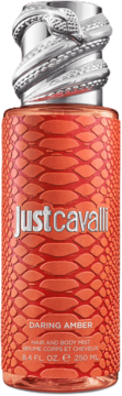 CAVALLI Daring Amber ,mgiełka do ciała i włosów dla kobiet,przód
