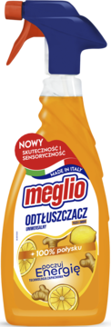 MEGLIO ,odtłuszczacz uniwersalny, Yuzu i Imbir,przód