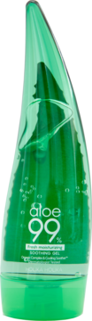 HOLIKA HOLIKA Aloe 99%,żel wielofunkcyjny, łagodzący, do twarzy, ciała i włosów,przód
