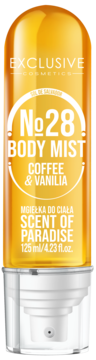 EXCLUSIVE COSMETICS Sol De Salvador No28,mgiełka do ciała dla kobiet, Coffee & Vanilia,przód