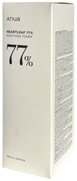 ANUA Heartleaf 77%,tonik do twarzy, kojący,przód