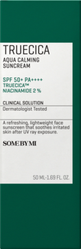 SOME BY MI TrueCICA ,krem przeciwsłoneczny łagodzący, SPF50+ PA++++,przód