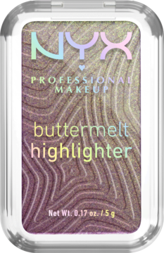 NYX PROFESSIONAL MAKEUP Buttermelt ,rozświetlacz do twarzy, nr 45 Butta in Black,przód
