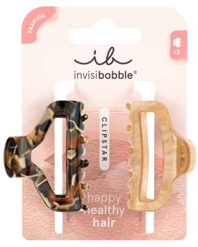 INVISIBOBBLE Clipstar ,klamry do włosów, Golden Roar,przód