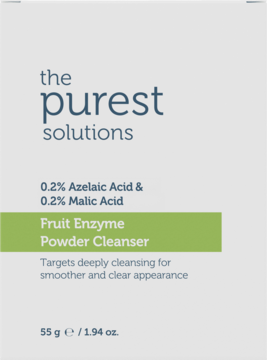 THE PUREST SOLUTIONS Fruit Enzyme ,puder do mycia twarzy, enzymatyczny, oczyszczający,przód