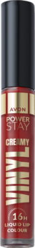 AVON Power Stay ,pomadka do ust, winylowa, 16h, Red Hot,przód