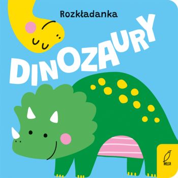 WILGA Cristina Neri ,Rozkładanka. Dinozaury,przód