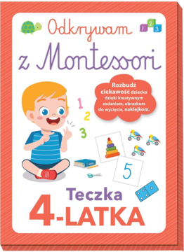 OLESIEJUK ,Odkrywam z Montessori teczka 4 latka,przód