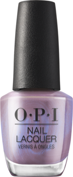 Butelka OPI Nail Lacquer Grape Escape, perłowy fiolet, błyszczące wykończenie, widok z przodu.