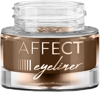 AFFECT Simple Lines ,eyeliner w żelu, Chocolate,przód