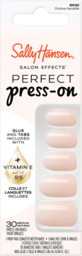 SALLY HANSEN Salon Effects Perfect Press-On,sztuczne paznokcie, nr OV121 Ombre-lievable,przód
