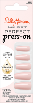 SALLY HANSEN Salon Effects Perfect Press-On,sztuczne paznokcie, nr CO311 Soul Pink,przód