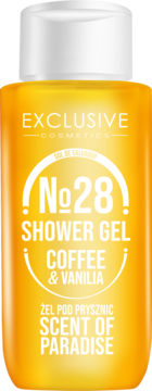 EXCLUSIVE COSMETICS Sol De Salvador No28,żel pod prysznic, Coffe & Vanilia,przód