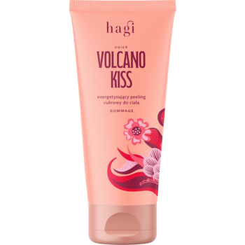 HAGI Volcano Kiss ,peeling do ciała, energetyzujący, cukrowy, Ogień,przód