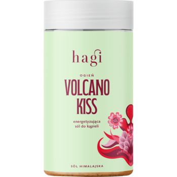 HAGI Volcano Kiss ,sól do kąpieli, energetyzująca, Ogień,przód