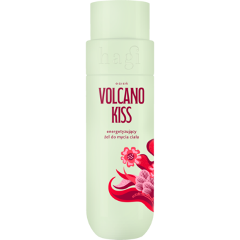 HAGI Volcano Kiss ,żel do mycia ciała, energetyzujący, Ogień,przód