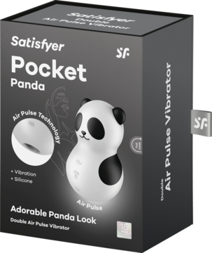 SATISFYER ,masażer intymny, Pocket Panda,przód