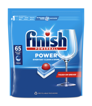FINISH Power ,kapsułki do zmywarki, Fresh,przód