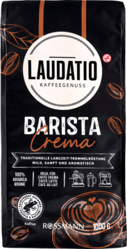 LAUDATIO Barista Crema ,kawa ziarnista,przód
