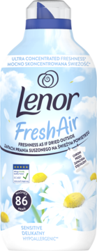 LENOR Fresh Air ,płyn do płukania tkanin, Sensitive,przód