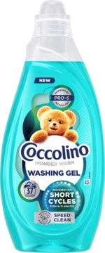 COCCOLINO Wonder Wash Speed Clean,żel do prania,przód