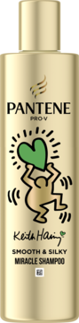 PANTENE Pro-V Keith Haring,szampon do włosów, wygładzający,przód